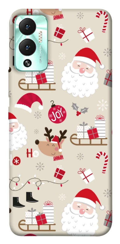 Чохол на Infinix Hot 12 Play Новорічний v1 фото 1 з 1