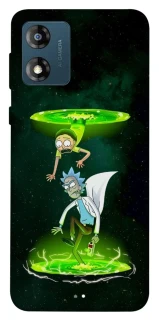 Чохол на Motorola Moto E13 Rick and Morty фото 1 з 1