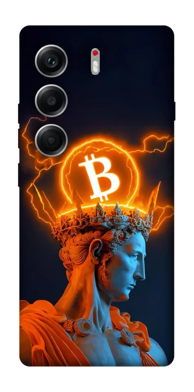 Чехол на Tecno Camon 40 Bitcoin God фото 1 из 1