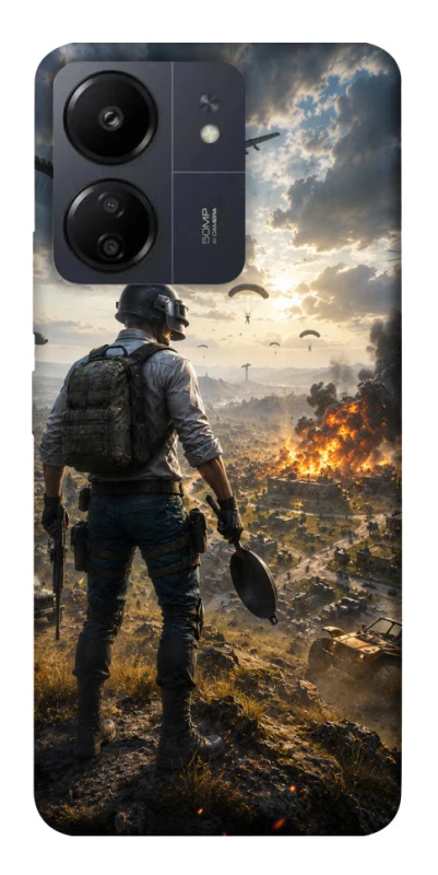 Чохол на Xiaomi Poco C65 PUBG ver.2 фото 1 з 1