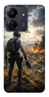 Чехол на Xiaomi Poco C65 PUBG ver.2 фото 1 из 1