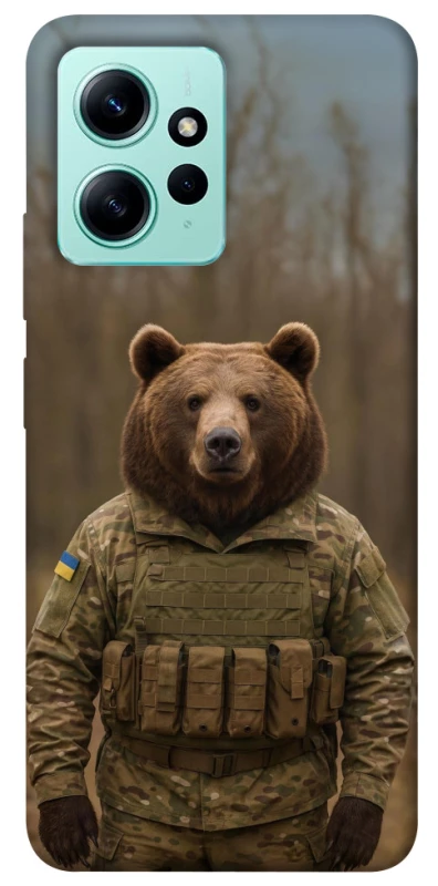 Чохол на Xiaomi Redmi Note 12 4G Ведмідь захисник фото 1 з 1