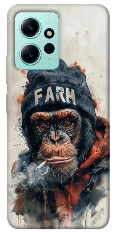 Чехол на Xiaomi Redmi Note 12 4G Шимпанзе v3 фото 1 из 1