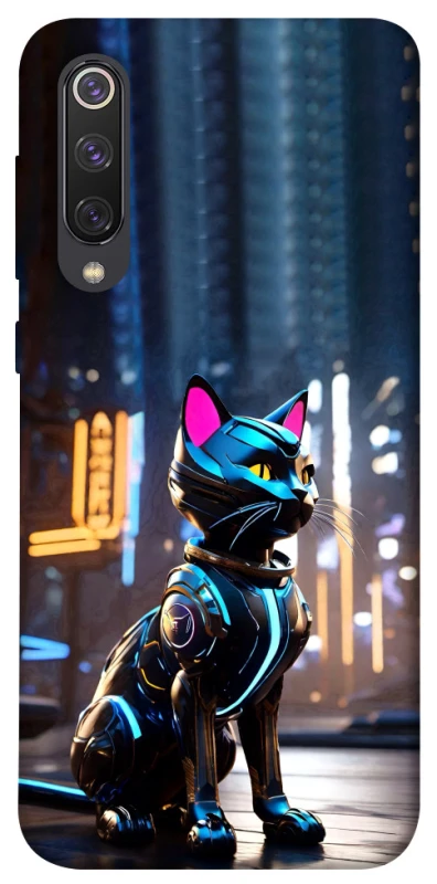 Чохол на Xiaomi Mi 9 SE Cyber cat фото 1 з 1