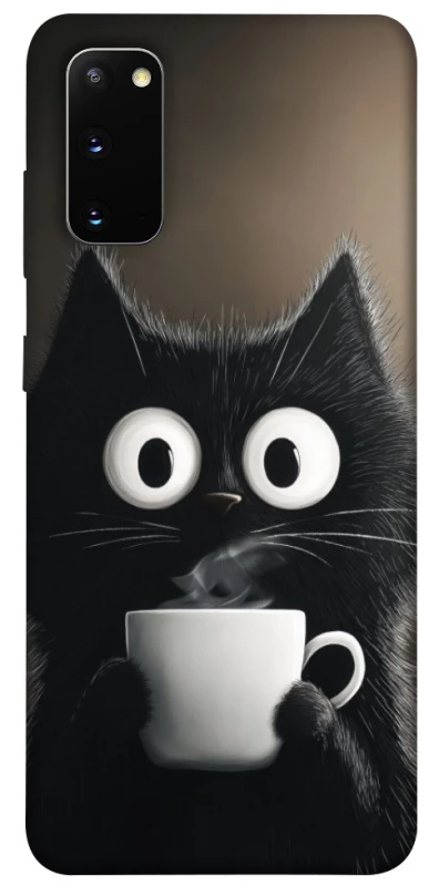 Чехол на Samsung Galaxy S20 morning cat фото 1 из 1