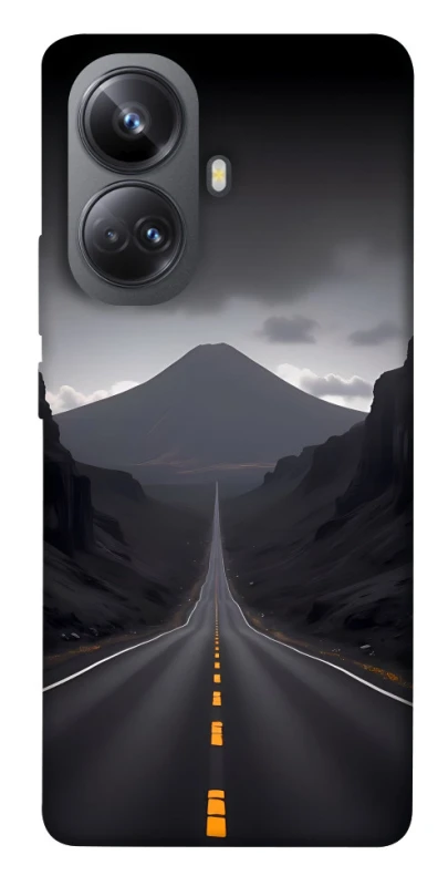 Чехол на Realme 10 Pro+ Black mountains фото 1 из 1