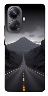 Чехол на Realme 10 Pro+ Black mountains фото 1 из 1