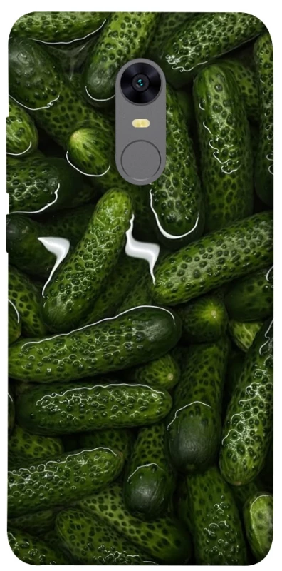 Чехол на Xiaomi Redmi 5 Plus / Redmi Note 5 (Single Camera) Cucumber фото 1 из 1