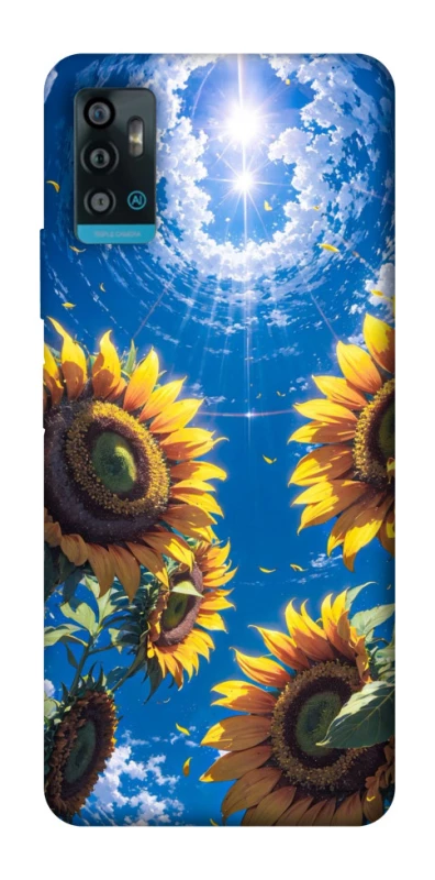 Чохол на ZTE Blade A71 Sunflowers фото 1 з 1