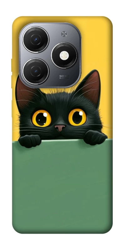 Чохол на TECNO Spark 20 Black cat v2 фото 1 з 1