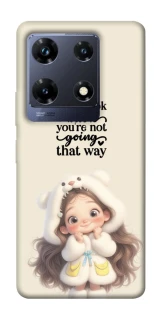 Чохол на Infinix Note 30 Pro Don't look back фото 1 з 1