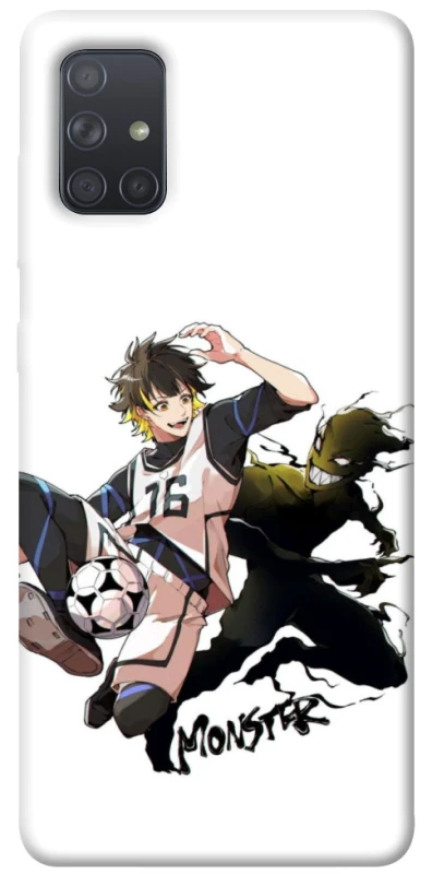 Чехол на Samsung Galaxy A71 Blue Lock фото 1 из 1