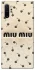 Чехол на Samsung Galaxy Note 10 Plus Miu Miu фото 1 из 1