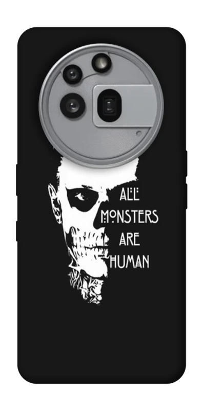 Чохол на Nothing Phone (3a) Pro All Monsters are Human фото 1 з 1