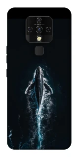 Чехол на TECNO Camon 16 SE Whale фото 1 из 1