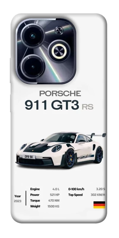 Чохол на Infinix Hot 40i Porsche 911 GT3 фото 1 з 1