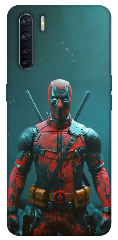 Чехол на Oppo A91 Deadpool v3 фото 1 из 1