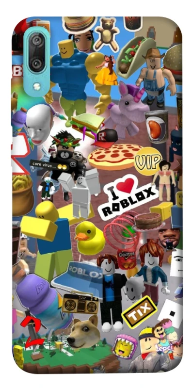 Чохол на Huawei Y6 Pro (2019) Roblox collage ver.5 фото 1 з 1