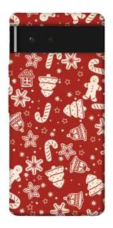Чехол на Google Pixel 6 Новогодний v3 фото 1 из 1