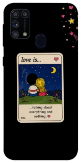 Чехол на Samsung Galaxy M31 Love is ver.6 фото 1 из 1