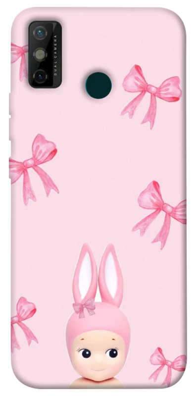Чехол на TECNO Spark 6 Go Ribbon Bunny фото 1 из 1