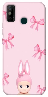 Чехол на TECNO Spark 6 Go Ribbon Bunny фото 1 из 1