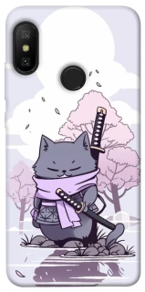 Чехол на Xiaomi Mi A2 Lite / Xiaomi Redmi 6 Pro Samurai cat фото 1 из 1