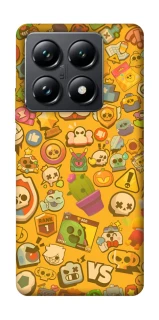 Чохол на Xiaomi 14T Pro Brawl Stars ver.6 фото 1 з 1