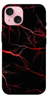 Чехол на Apple iPhone 15 (6.1") Красная молния фото 1 из 1