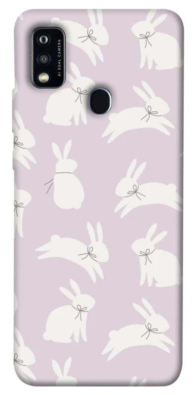 Чехол на ZTE Blade A51 Bunny Kisses фото 1 из 1