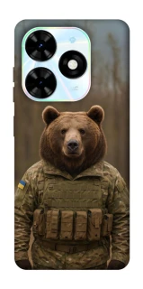 Чехол на TECNO Spark Go 2024 Медведь защитник фото 1 из 1