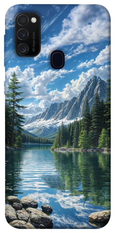 Чехол на Samsung Galaxy M21 River in the mountains фото 1 из 1