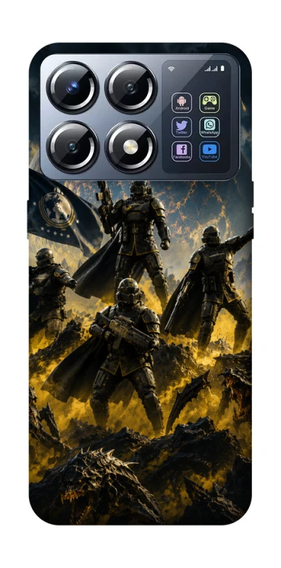 Чохол на Xiaomi POCO X8 Pro HELLDIVERS фото 1 з 1