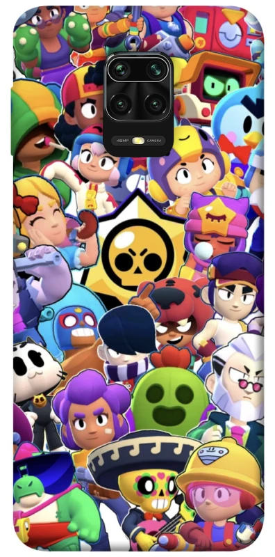 Чохол на Xiaomi Redmi Note 9s / Note 9 Pro / Note 9 Pro Max Brawl Stars ver.5 фото 1 з 1