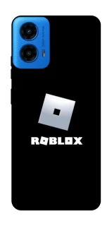 Чехол на Motorola Moto G45 Roblox logo black фото 1 из 1