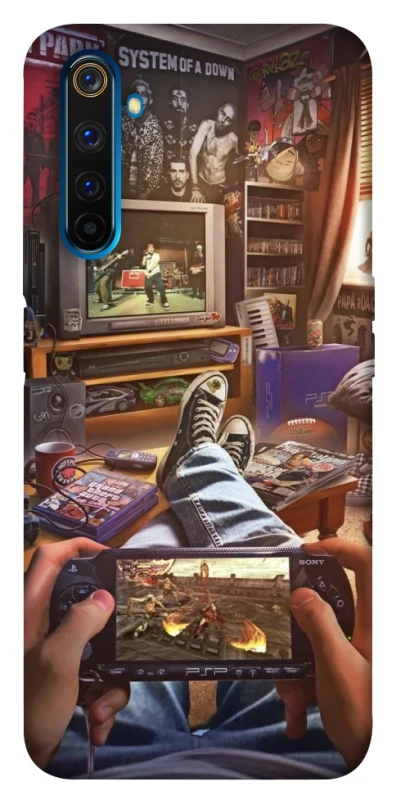 Чохол на Realme 6 Pro Retro style v4 фото 1 з 1