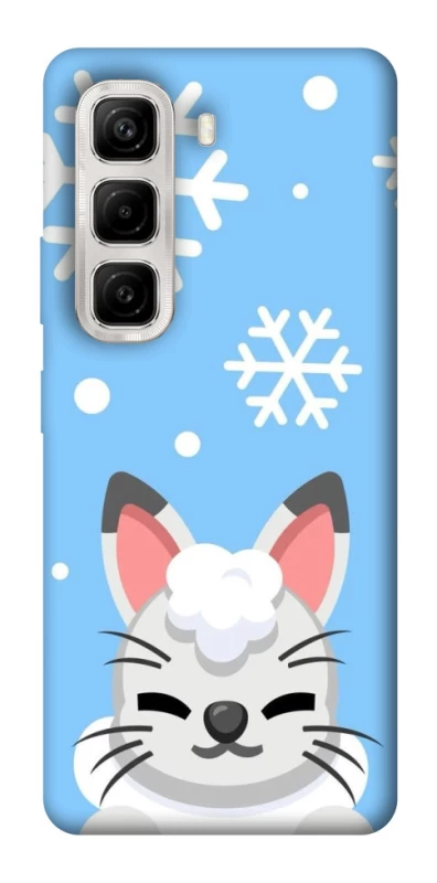 Чехол на Infinix Hot 50 4G Adopt Me Snow Kitty Smile фото 1 из 1