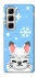 Чехол на Infinix Hot 50 4G Adopt Me Snow Kitty Smile фото 1 из 1