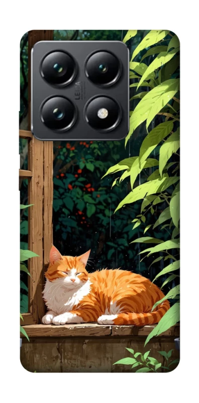 Чохол на Xiaomi 14T Pro red cat фото 1 з 1