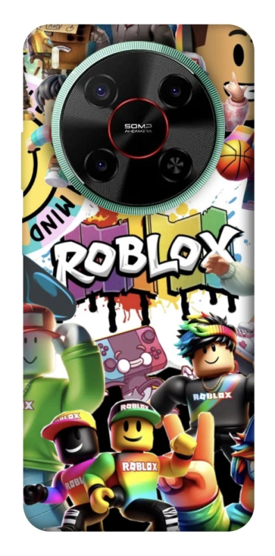 Чохол на ZTE Nubia V70 Max Roblox Characters Collage фото 1 з 1