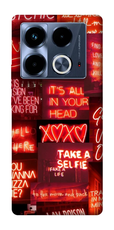 Чохол на Infinix Note 40 4G Love collage ver.7 фото 1 з 1