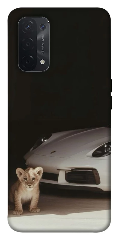 Чохол на Oppo A54 5G / A74 5G Porsche white фото 1 з 1
