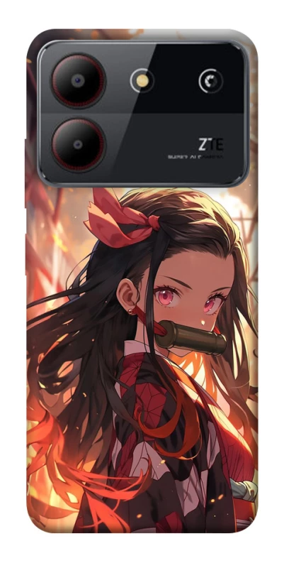 Чехол на ZTE Blade A54 4G Nezuko фото 1 из 1