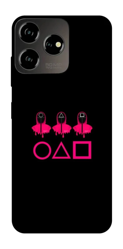 Чехол на ZTE Blade V50 Design 4G squid game v3 фото 1 из 1