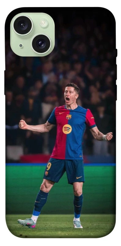 Чехол на Apple iPhone 15 Plus (6.7") Robert Lewandowski фото 1 из 1