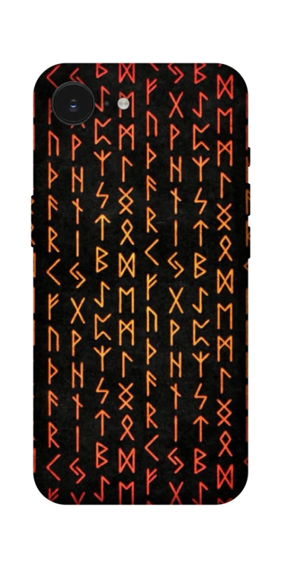 Чехол на Apple iPhone 17e (6.1") Руны фото 1 из 1