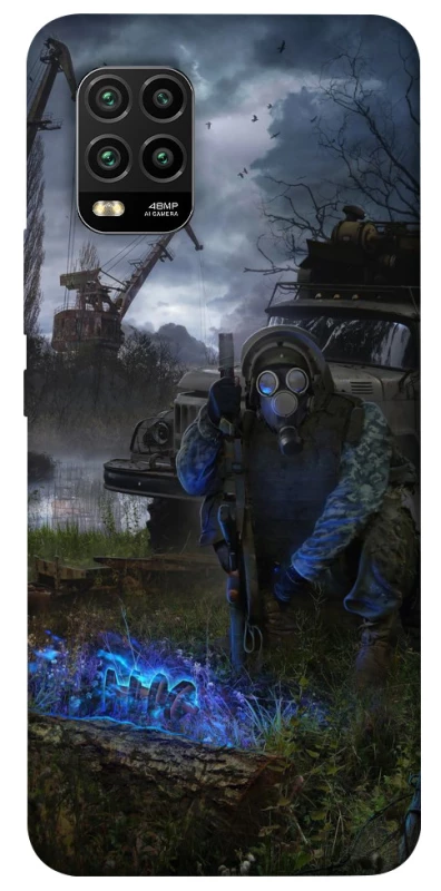 Чехол на Xiaomi Mi 10 Lite Сталкер v9 фото 1 из 1