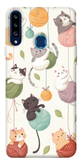 Чохол на Samsung Galaxy A20s Funny Kittens фото 1 з 1