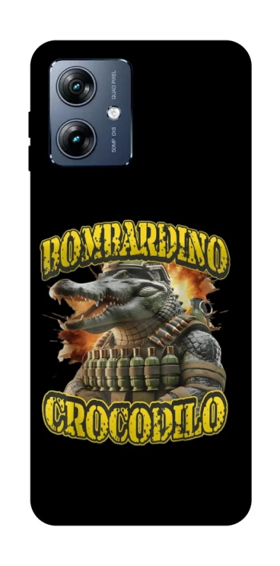 Чехол на Motorola Moto G54 Power Bombardino Crocodilo фото 1 из 1