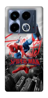 Чехол на Infinix Note 40 4G Spider Man ver.1 фото 1 из 1